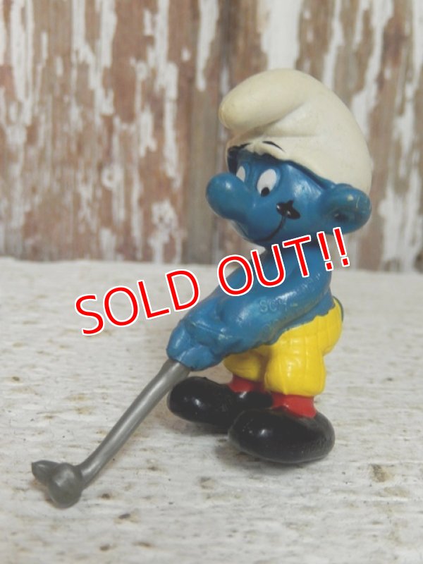 画像1: ct-140715-15 Smurf / PVC "Golfer" #20055