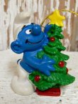 画像1: ct-140715-15 Smurf / PVC Ornament "Christmas Tree" #51901