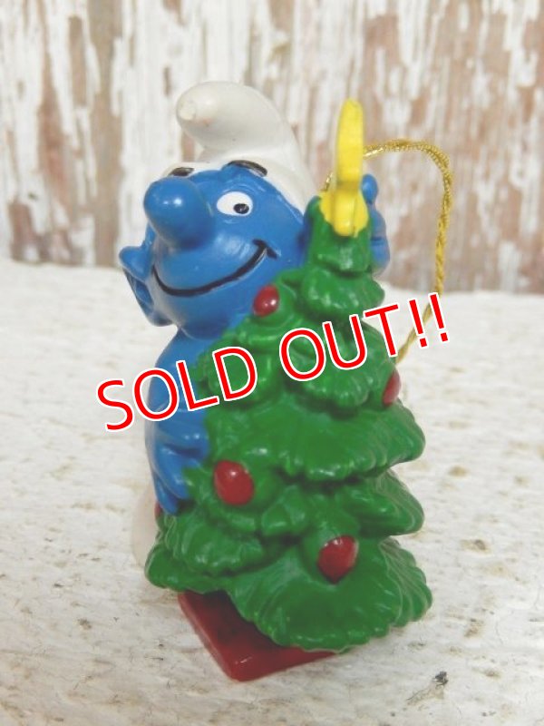 画像2: ct-140715-15 Smurf / PVC Ornament "Christmas Tree" #51901