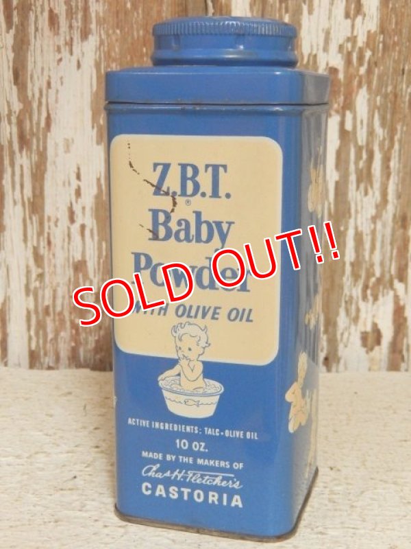 画像1: dp-141201-04 Z.B.T / Vintage Baby Powder Can