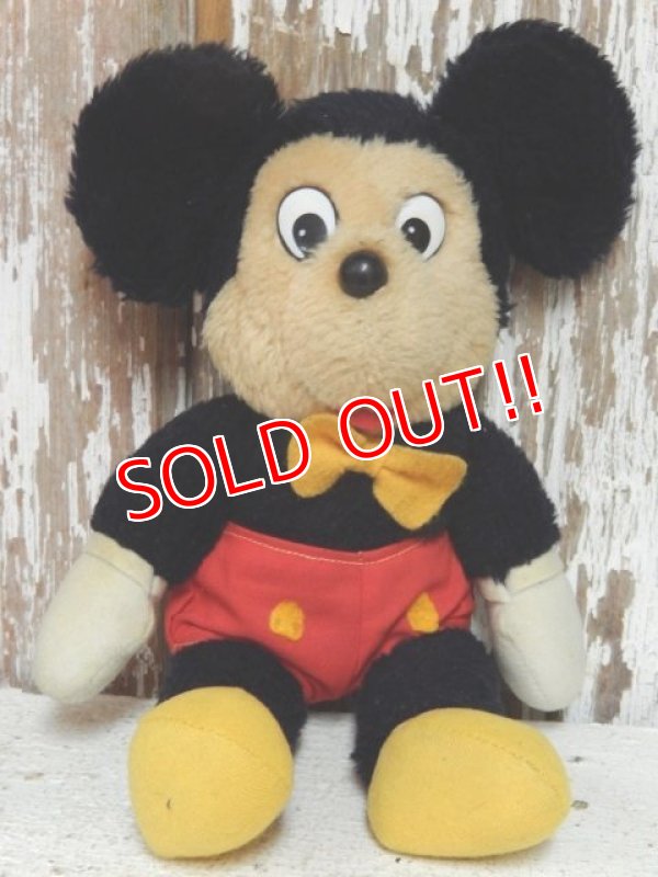 画像1: ct-141125-48 Mickey Mouse / Knickerbocker 70's Plush doll