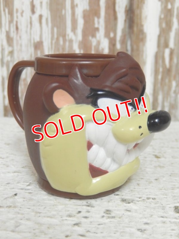 画像2: ct-140209-16 Tasmanian Devil / Six Flags 90's Mini Face Mug