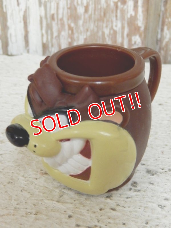 画像3: ct-140209-16 Tasmanian Devil / Six Flags 90's Mini Face Mug