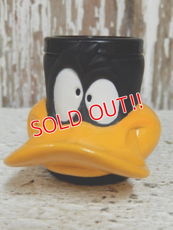 画像1: ct-140209-14 Daffy Duck / Six Flags 90's Mini Face Mug