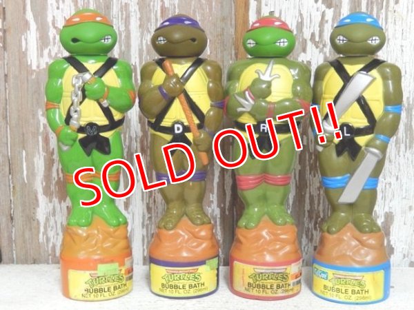 画像1: ct-140209-09 Teenage Mutant Ninja Turtles / 1990 Bubble bath bottle set