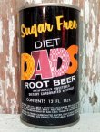 画像1: dp-140707-03 DAD'S Root Beer / 70's 12oz Steel Can