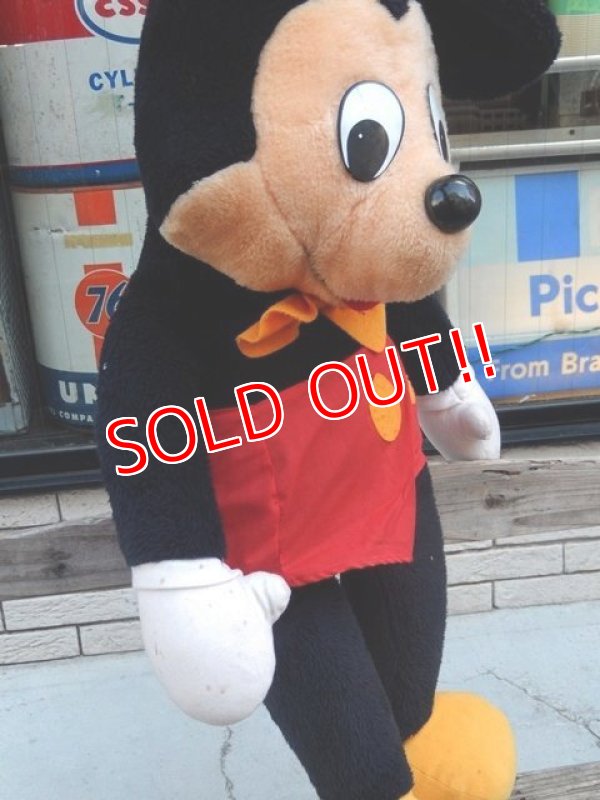 画像4: ct-141216-07 Mickey Mouse / Knickerbocker 80's Big Plush Doll