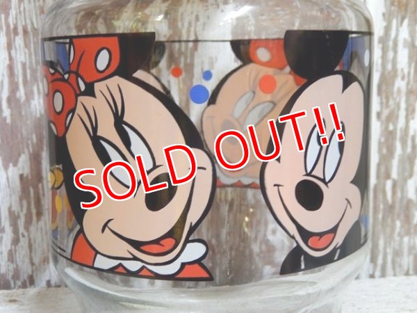 画像2: gs-141217-12 Mickey,Minnie & Donald / 90's Glass Jar