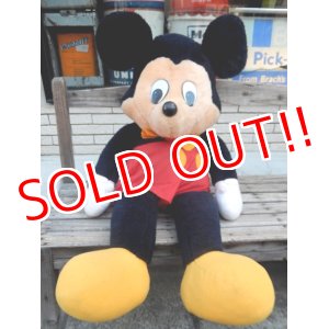 画像: ct-141216-07 Mickey Mouse / Knickerbocker 80's Big Plush Doll