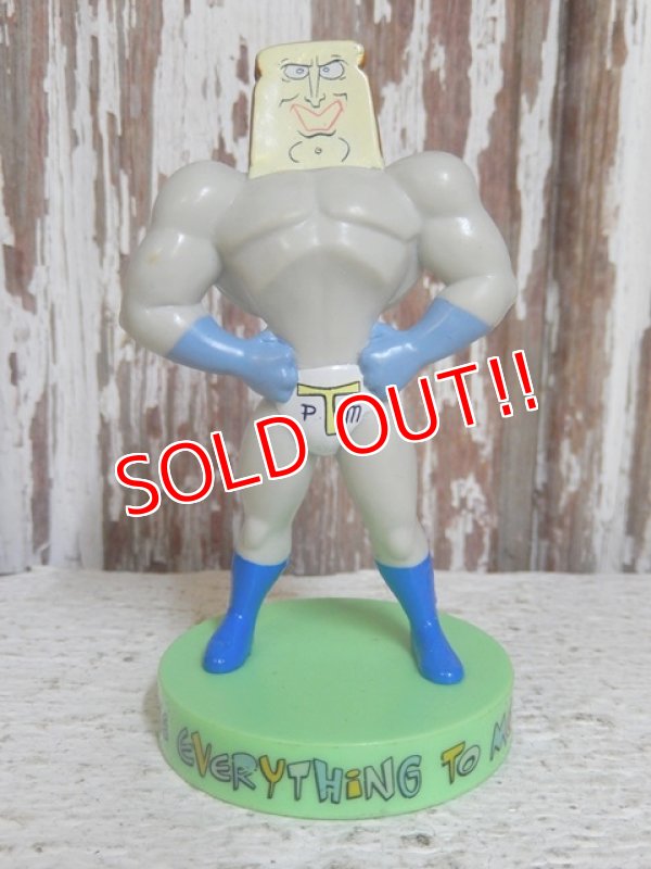 画像1: ct-141216-71 Ren & Stimpy / DAKIN 1994 Powdered toast man Stand figure