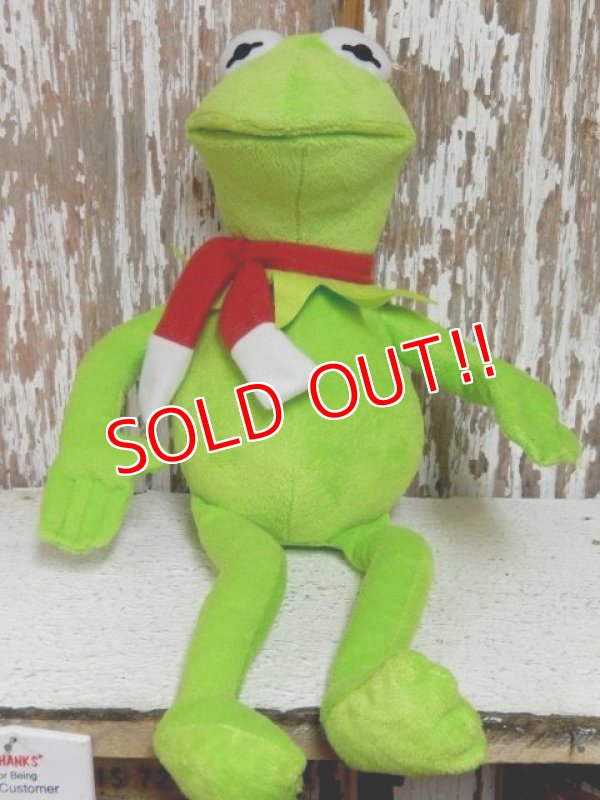 画像1: ct-141216-31 Kermit / 2000's Plush Doll "Muffler"