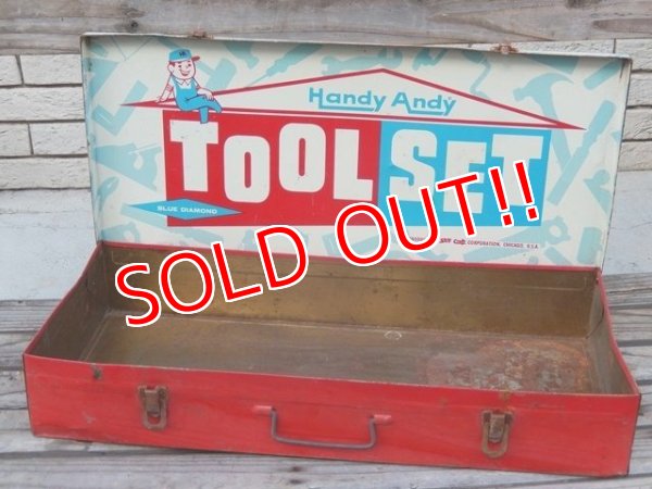 画像1: dp-141216-02 Handy Andy / Vintage Tool Box