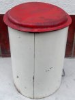 画像4: dp-150101-11 Vintage Tin Trash Box