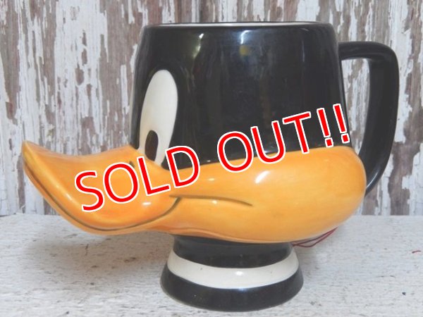 画像2: ct-150101-46 Daffy Duck / Applause 1989 Ceramic Face Mug