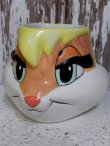 画像1: ct-150101-47 Lola Bunny / Applause 1996 Ceramic Face Mug