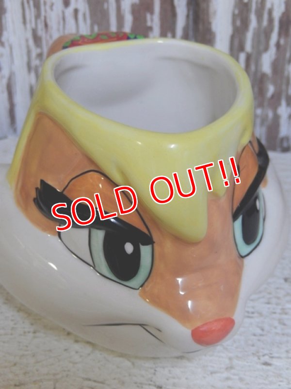 画像3: ct-150101-47 Lola Bunny / Applause 1996 Ceramic Face Mug