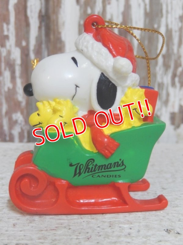 画像2: ct-141216-53 Snoopy / Whitman's 90's PVC Ornament (I)