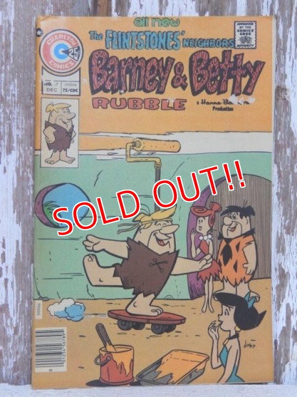 画像1: bk-131211-26 Barney & Betty Rubble / 1975 December Comic