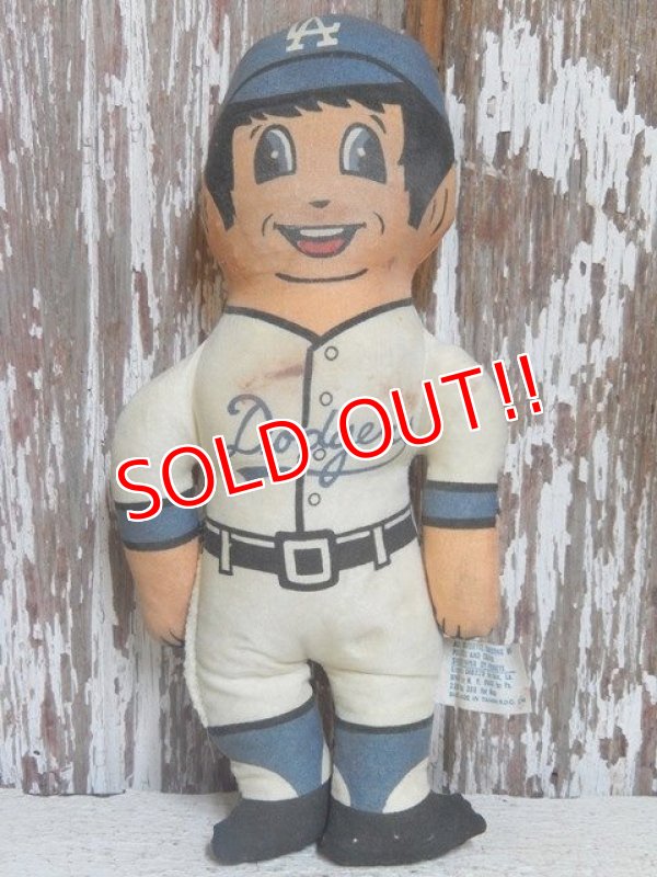 画像1: ct-150101-66 Los Angeles Dodgers / 60's-70's Pillow Doll