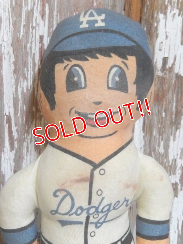 画像2: ct-150101-66 Los Angeles Dodgers / 60's-70's Pillow Doll