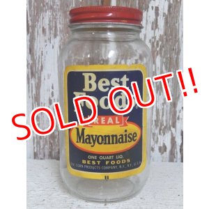 画像: dp-150115-11 Best Foods / Vintage Mayonnaise Bottle