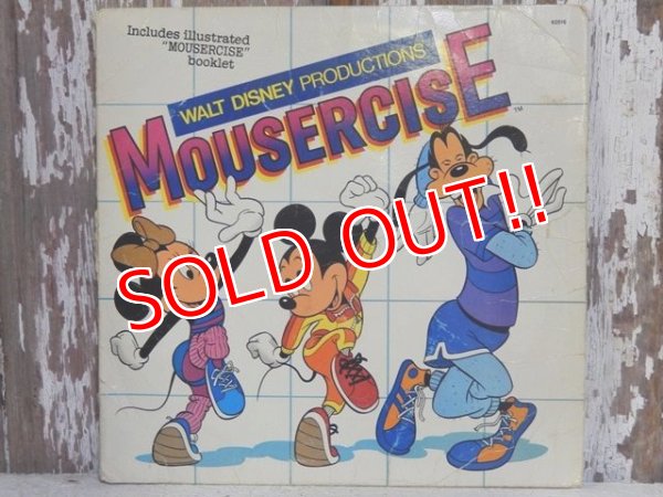 画像1: ct-150120-36 Walt Disney Productions Muosercise  / 80's Record