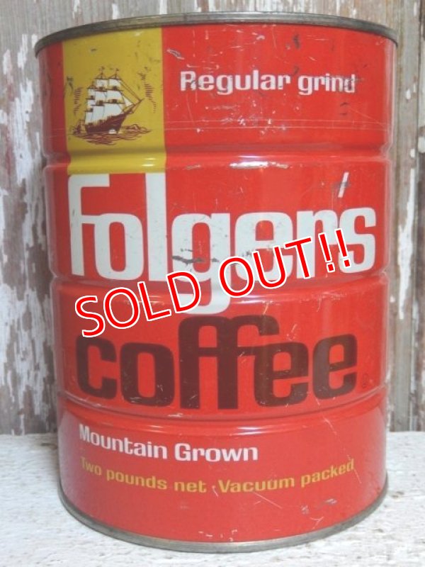 画像1: dp-150211-07 Folger's Coffee / Tin Can (M)