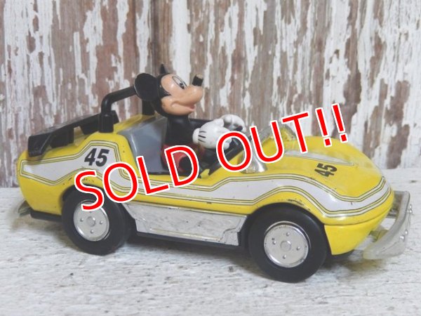 画像3: ct-150206-09 Mickey Mouse / 80's Autopia Pullback Car