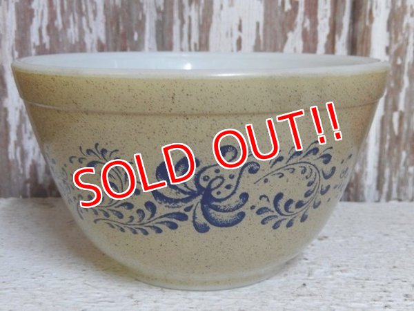 画像1: kt-160901-20 Pyrex / 70's Home Stead Round Mixing Bowl (S)