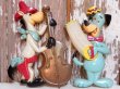 画像1: ct-150217-01 Huckleberry Hound & Quickdraw McGraw / Homco 70's Wall Hangings