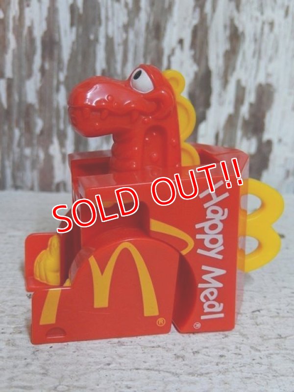 画像2: ct-150217-27 McDonald's / 1990 McDino Changeables "Happy Meal-O-Don"