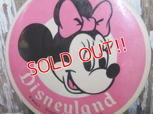 画像2: ct-150302-46 Disneyland /  70's Minnie Mouse Pinback