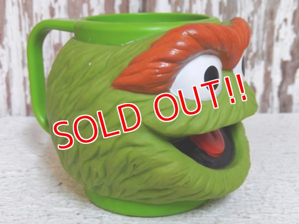 画像3: ct-140902-07 Oscar the Grouch / Applause 90's Face Mug