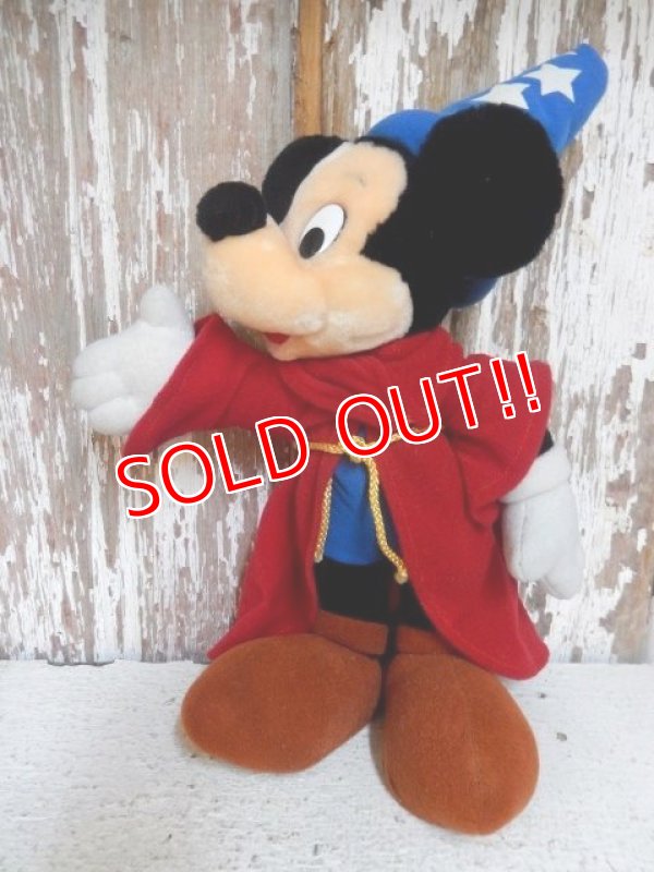 画像1: ct-150206-30 Mickey Mouse / 90's Plush Doll "FANTASIA"