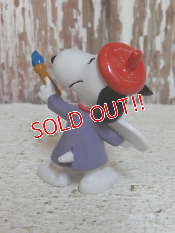 画像4: ct-150311-17 Snoopy / Schleich PVC "Painter"