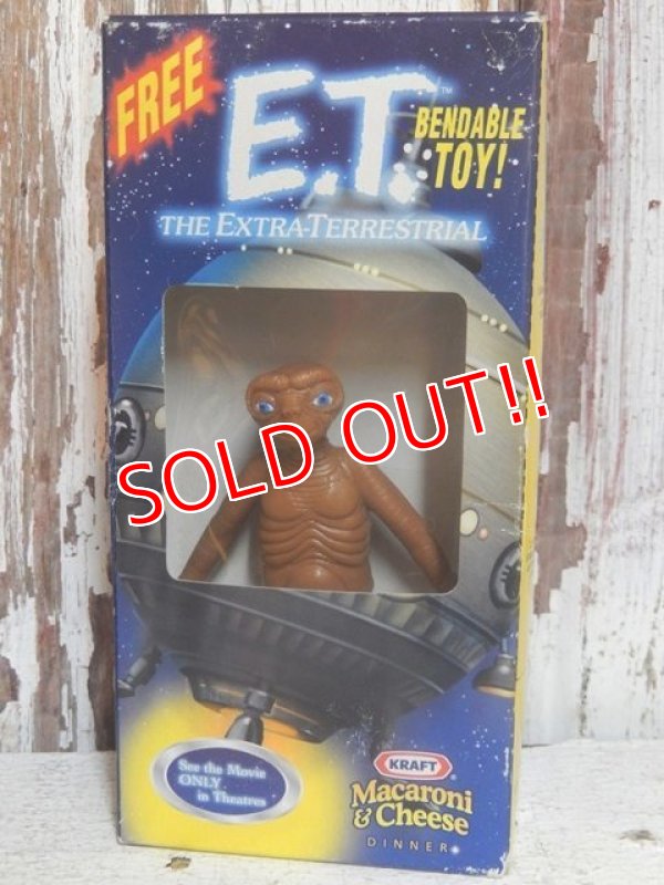 画像1: ct-120530-56 E.T. / KRAFT 2002 Bendable figure (Box)