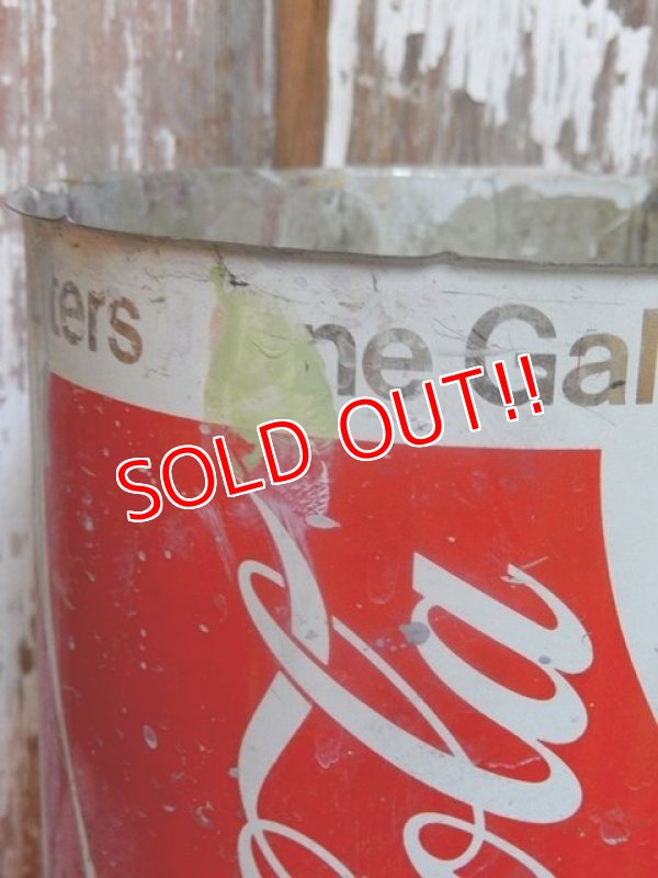 画像8: dp-150317-17 Coca Cola / 1 Gallon Fountain Syrup Can