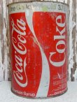 画像1: dp-150317-17 Coca Cola / 1 Gallon Fountain Syrup Can