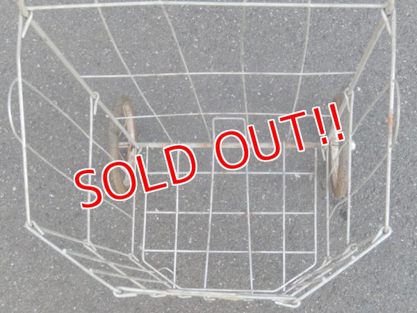 画像4: dp-150317-15 DENNIS MITCHELL INDUSTRIES / Vintage Folding Shopping Cart