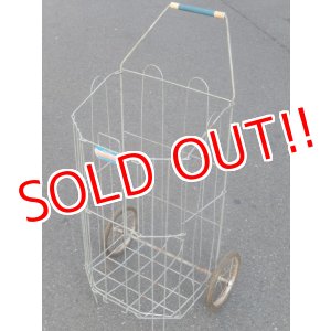 画像: dp-150317-15 DENNIS MITCHELL INDUSTRIES / Vintage Folding Shopping Cart