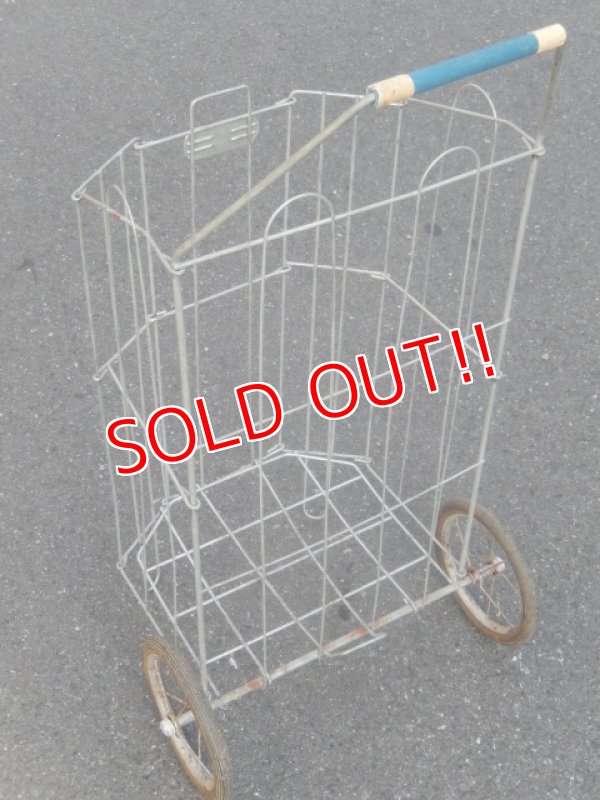 画像5: dp-150317-15 DENNIS MITCHELL INDUSTRIES / Vintage Folding Shopping Cart