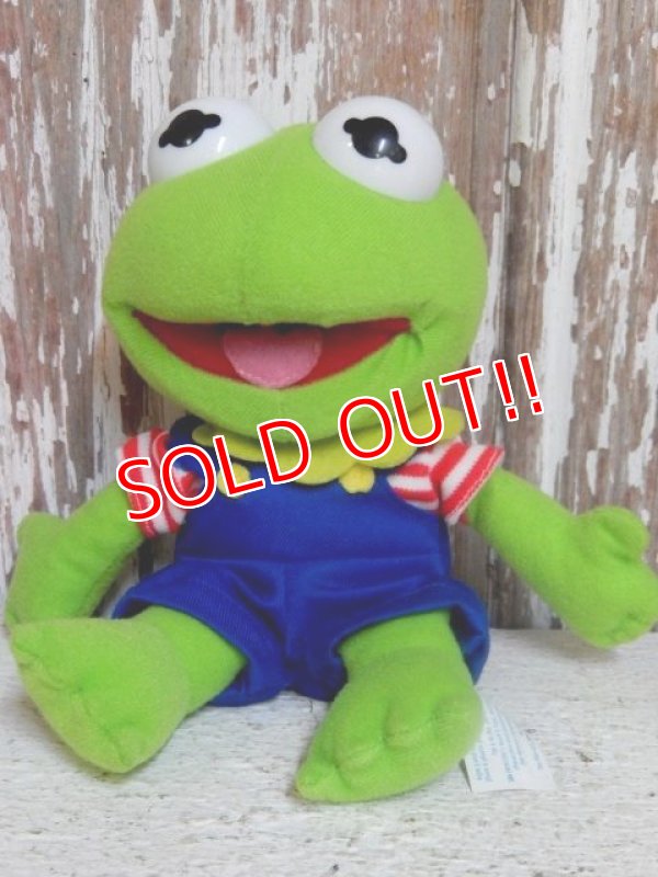 画像1: ct-150324-17 Baby Kermit / 80's Plush Doll