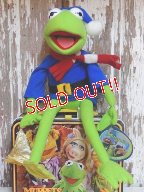 画像1: ct-150324-20 Kermit / Nanco 2001 Santa Plush Doll