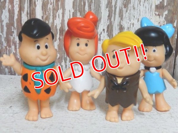 画像1: ct-150407-35 Flintstones Kid's / COLECO 80's Figure Set of4