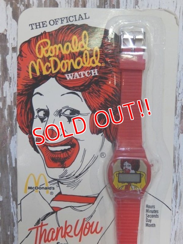 画像2: ct-150407-59 McDonald's / 80's Ronald McDonald Watch