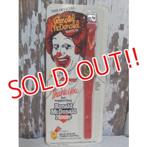 画像: ct-150407-59 McDonald's / 80's Ronald McDonald Watch