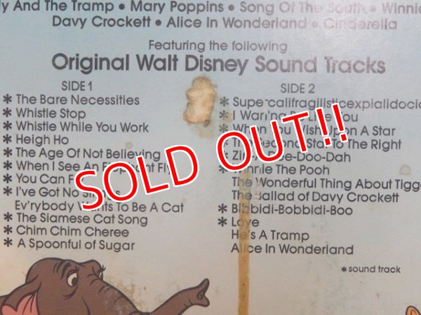 画像6: ct-150401-01 The Greatest Hits Walt Disney / 70's Record