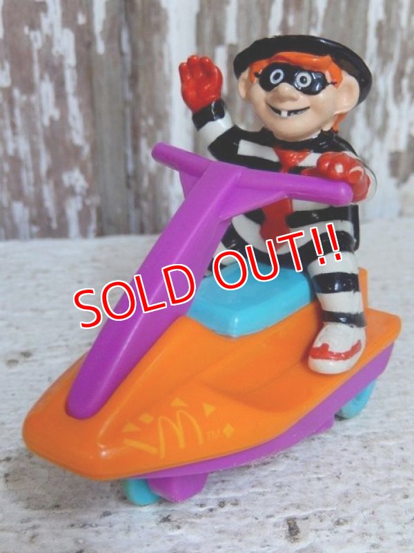 画像1: ct-150407-72 McDonald's / Hamburgler 1992 Meal Toy "Jet Ski"