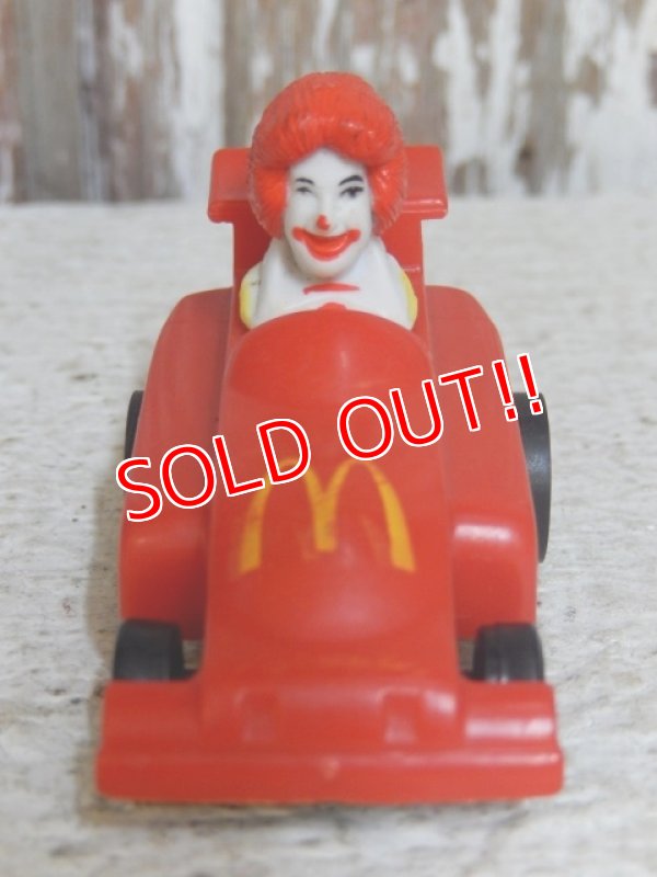 画像2: ct-150407-72 McDonald's / Ronald McDonald 1988 Meal Toy "TURBO MACS"