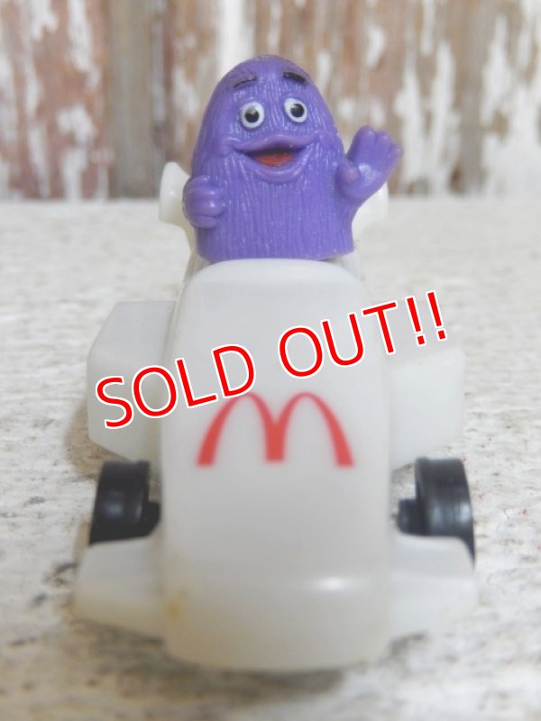 画像3: ct-150407-72 McDonald's / Grimace 1988 Meal Toy "TURBO MACS"